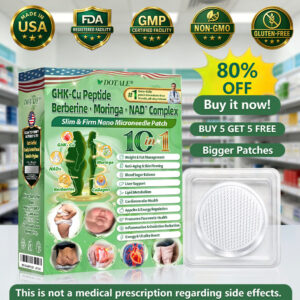 𝑫𝑶𝑻𝑨𝑳𝑬® 𝑺𝒍𝒊𝒎 & 𝑭𝒊𝒓𝒎 𝑵𝒂𝒏𝒐 𝑴𝒊𝒄𝒓𝒐𝒏𝒆𝒆𝒅𝒍𝒆 𝑷𝒂𝒕𝒄𝒉💎𝒘𝒊𝒕𝒉 𝑮𝑯𝑲-𝑪𝒖 𝑷𝒆𝒑𝒕𝒊𝒅𝒆 · 𝑩𝒆𝒓𝒃𝒆𝒓𝒊𝒏𝒆 · 𝑴𝒐𝒓𝒊𝒏𝒈𝒂 · 𝑵𝑨𝑫⁺ 𝑪𝒐𝒎𝒑𝒍𝒆𝒙 𝐅𝐨𝐫 𝐨𝐛𝐞𝐬𝐢𝐭𝐲, 𝗟𝗼𝗼𝘀𝗲 𝘀𝗸𝗶𝗻,𝐝𝐢𝐚𝐛𝐞𝐭𝐞𝐬, 𝐬𝐥𝐞𝐞𝐩 𝐚𝐩𝐧𝐞𝐚, 𝐣𝐨𝐢𝐧𝐭 𝐢𝐬𝐬𝐮𝐞𝐬, 𝐚𝐧𝐝 𝐦𝐨𝐫𝐞